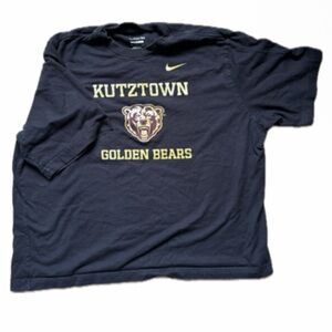 nike kutztown university cropped tshirt